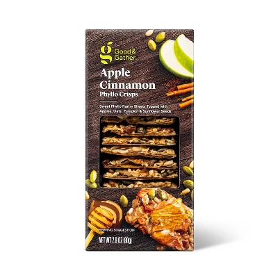 Apple Cinnamon Phyllo Crisps - 2.8oz - Good & Gather™ 4 Apple Cinnamon Phyllo Crisps - 2.8oz - Good & Gather™ - Image 4