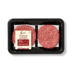 Steakhouse Seasoned Tavern Beef Burger Patties - 1.33lbs - Good & Gather™ -Good And Gather Store GUEST 02727784 e09f 45b5 81af a632c2a122f4