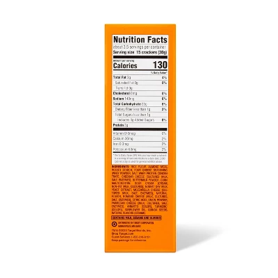 Gluten Free Rice & Almond Flour Four Cheese Crackers - 3.5oz - Good & Gather™ 2 Gluten Free Rice & Almond Flour Four Cheese Crackers - 3.5oz - Good & Gather™ - Image 2