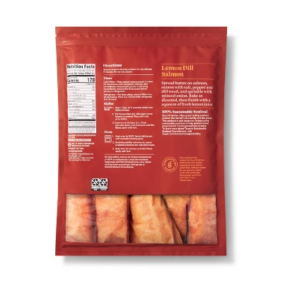 Alaska Keta Salmon Skin On Fillets - Frozen - 24oz - Good & Gather™ 1 Alaska Keta Salmon Skin On Fillets - Frozen - 24oz - Good & Gather™