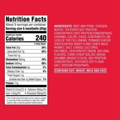 Italian Style Beef, Pork, & Chicken Meatballs - Frozen - 26oz - Good & Gather™ -Good And Gather Store GUEST 08ef965f 6ce6 49c1 a318 09abb2cc15f3