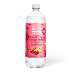 Cranberry Ginger Mule Sparkling Water Naturally Flavored With Other Natural Flavors - 33.8 Fl Oz Good & Gather™ 5 Cranberry Ginger Mule Sparkling Water Naturally Flavored With Other Natural Flavors - 33.8 Fl Oz Good & Gather™ -Good And Gather Store GUEST 105199dc d596 4f8f bfeb 89ad0b19f223