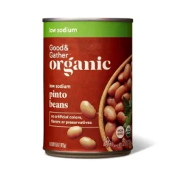 Organic Low Sodium Pinto Beans - 15oz - Good & Gather™ -Good And Gather Store GUEST 11bfd34a e9b5 4dbb bac8 516751e527a1