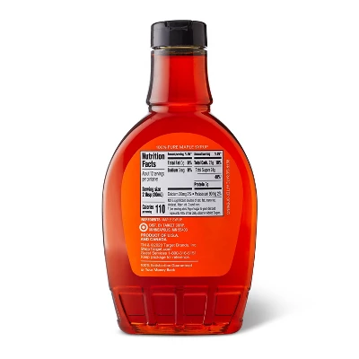 100% Pure Maple Syrup - 12 Fl Oz - Good & Gather™ 1 100% Pure Maple Syrup - 12 Fl Oz - Good & Gather™