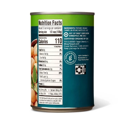 Organic Low Sodium Cannellini Beans - 15oz - Good & Gather™ 1 Organic Low Sodium Cannellini Beans - 15oz - Good & Gather™