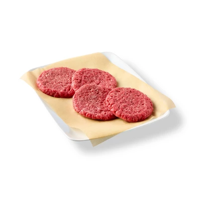 93/7 Ground Beef Burger Patties - 1lb - Good & Gather™ 2 93/7 Ground Beef Burger Patties - 1lb - Good & Gather™ - Image 2