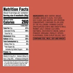 Beef Meatballs - Frozen - 26oz - Good & Gather™ 6 Beef Meatballs - Frozen - 26oz - Good & Gather™ -Good And Gather Store GUEST 19dfa31a 7212 40a2 b97a 8b6ea8528b28