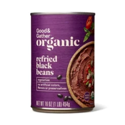 Organic Refried Black Beans 16oz - Good & Gather™ -Good And Gather Store GUEST 1a9c10f2 98a9 466d b9c4 73400665bea0