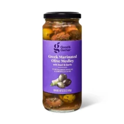 Greek Marinated Olive Medley With Basil And Garlic - 6.3oz - Good & Gather™ -Good And Gather Store GUEST 1c58d042 53e0 44c6 be9c 57f9f72fa1b6