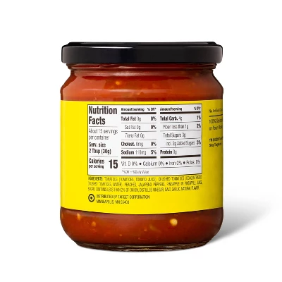 Mild Pineapple Peach Salsa 16oz - Good & Gather™ 1 Mild Pineapple Peach Salsa 16oz - Good & Gather™