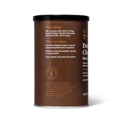 Double Chocolate Flavored Hot Cocoa Mix - 16oz - Good & Gather™ 3 Double Chocolate Flavored Hot Cocoa Mix - 16oz - Good & Gather™ - Image 3