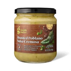 Mild Roasted Poblano Cremosa - 16oz - Good & Gather™ -Good And Gather Store GUEST 256faae8 eb34 43a0 bab0 26f6c5e14936