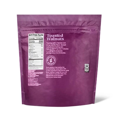Shelled Walnuts - 32oz - Good & Gather™ 2 Shelled Walnuts - 32oz - Good & Gather™ - Image 2