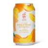 Ginger Peach Sparkling Water - 8pk/12 Fl Oz Cans - Good & Gather™