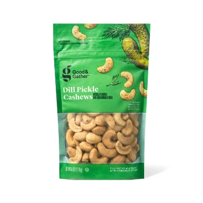 Dill Pickle Cashews - 6oz - Good & Gather™ 3 Dill Pickle Cashews - 6oz - Good & Gather™ - Image 3
