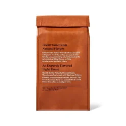 Naturally Flavored Double Chocolate Light Roast Ground Coffee 12oz - Good & Gather™