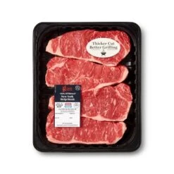 USDA Choice Angus Beef New York Strip Steak - Price Per Lb - Good & Gather™ 9 USDA Choice Angus Beef New York Strip Steak - Price Per Lb - Good & Gather™ -Good And Gather Store GUEST 375e47e3 19e3 4ace 891b d93cdc830e56