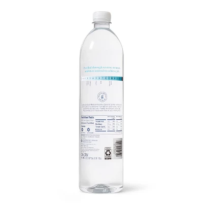 Alkaline Water - 33.8 Fl Oz (1L) Bottle - Good & Gather™ 2 Alkaline Water - 33.8 Fl Oz (1L) Bottle - Good & Gather™ - Image 2