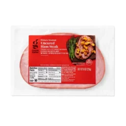 Hickory Smoked Uncured Ham Steak - 8oz - Good & Gather™ 5 Hickory Smoked Uncured Ham Steak - 8oz - Good & Gather™ -Good And Gather Store GUEST 3fe3f463 4da5 4f6d 8679 b5c0a9d18523