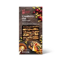 Cranberry Oat Phyllo Crisps - 2.8oz - Good & Gather™ -Good And Gather Store GUEST 42327d62 585c 48ad 8080 4ba22fc282cd