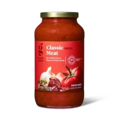 Classic Flavored With Meat Pasta Sauce - 24oz - Good & Gather™ -Good And Gather Store GUEST 441b6fc9 eab5 407e 98b7 f838a8144f01