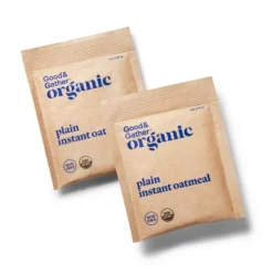 Organic Plain Instant Oatmeal Packet - 7.9oz/8ct - Good & Gather™