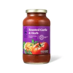 Roasted Garlic & Herb Pasta Sauce - 24oz - Good & Gather™ -Good And Gather Store GUEST 498d0144 4f64 42ea abb2 293c28a120b3