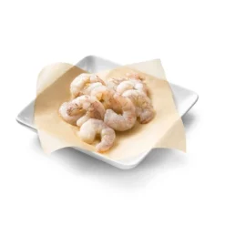 31/40 Wild Caught Large Raw Shrimp, Tail-Off, Peeled & Deveined - Frozen - 16oz - Good & Gather™