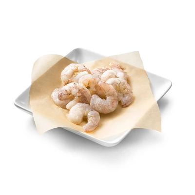 31/40 Wild Caught Large Raw Shrimp, Tail-Off, Peeled & Deveined - Frozen - 16oz - Good & Gather™ 1 31/40 Wild Caught Large Raw Shrimp, Tail-Off, Peeled & Deveined - Frozen - 16oz - Good & Gather™