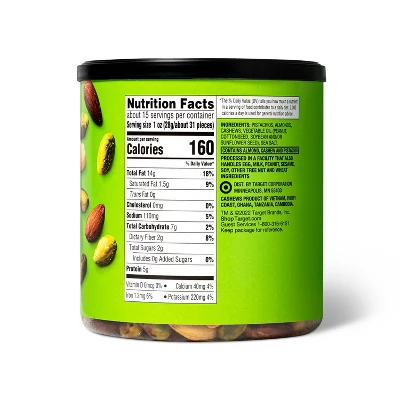 Pistachio Mixed Nuts - 14.5oz - Good & Gather™ 1 Pistachio Mixed Nuts - 14.5oz - Good & Gather™