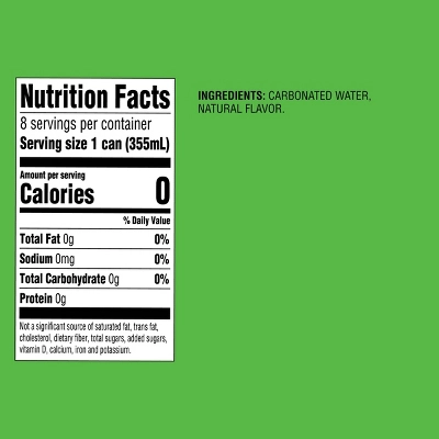 Watermelon Lime Sparkling Water - 8pk/12 Fl Oz Cans - Good & Gather™ 4 Watermelon Lime Sparkling Water - 8pk/12 Fl Oz Cans - Good & Gather™ - Image 4