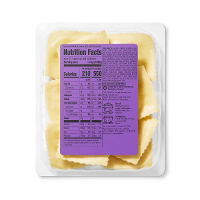 Roasted Chicken, Garlic & Herb Ravioli - 9oz - Good & Gather™ 1 Roasted Chicken, Garlic & Herb Ravioli - 9oz - Good & Gather™