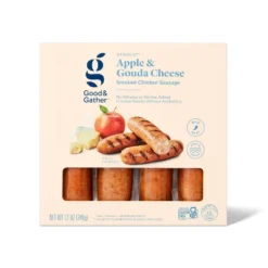 Apple & Gouda Chicken Sausage - 12oz - Good & Gather™ 5 Apple & Gouda Chicken Sausage - 12oz - Good & Gather™ -Good And Gather Store GUEST 5b4afbda d3c6 4914 8204 028856295c7a