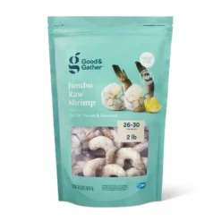Jumbo Tail-On, Peeled, Deveined Raw Shrimp - Frozen - 26-30ct/lb - 2lbs - Good & Gather™ -Good And Gather Store GUEST 5cd0c332 2b68 4dfe 835d 182bccafb2a1