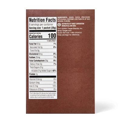 Double Chocolate Flavored Hot Cocoa Mix - 8oz - Good & Gather™ 1 Double Chocolate Flavored Hot Cocoa Mix - 8oz - Good & Gather™