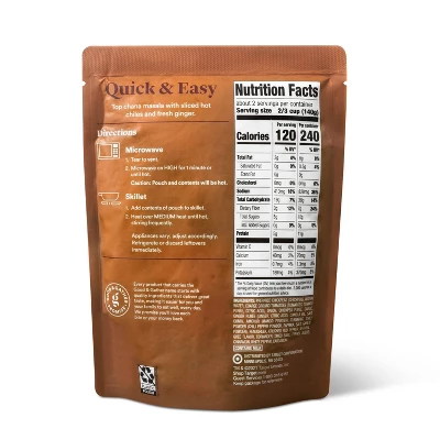 Vegetarian Chana Masala - 10oz - Good & Gather™ 1 Vegetarian Chana Masala - 10oz - Good & Gather™