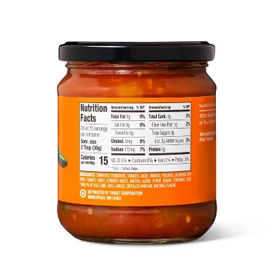 Mild Mango Peach Salsa 16oz - Good & Gather™ 1 Mild Mango Peach Salsa 16oz - Good & Gather™