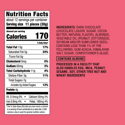 Himalayan Salted Dark Chocolate Almonds - 13oz - Good & Gather™ 3 Himalayan Salted Dark Chocolate Almonds - 13oz - Good & Gather™ - Image 3