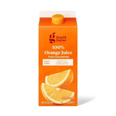 Pulp Free 100% Orange Juice From Concentrate - 64 Fl Oz - Good & Gather™ 3 Pulp Free 100% Orange Juice From Concentrate - 64 Fl Oz - Good & Gather™ - Image 3
