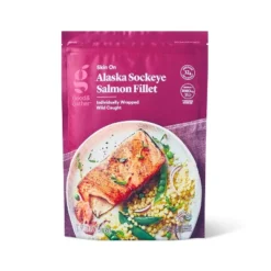 Alaska Sockeye Salmon Skin On Fillets - Frozen - 16oz - Good & Gather™ -Good And Gather Store GUEST 6b75841c 2398 4873 bcac 9b628d124de9