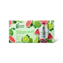 Watermelon Lime Sparkling Water - 8pk/12 Fl Oz Cans - Good & Gather™ 9 Watermelon Lime Sparkling Water - 8pk/12 Fl Oz Cans - Good & Gather™ -Good And Gather Store GUEST 6bc6d956 3180 4da9 980d 494899a667ef