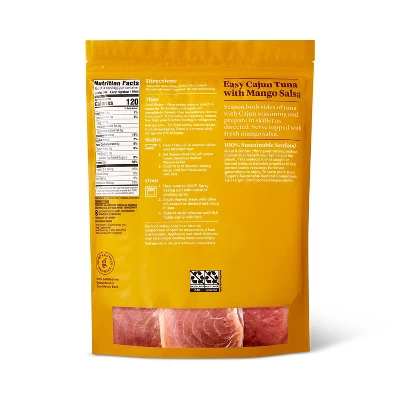 Wild Caught Yellowfin Tuna - Frozen - 16oz - Good & Gather™ 2 Wild Caught Yellowfin Tuna - Frozen - 16oz - Good & Gather™ - Image 2