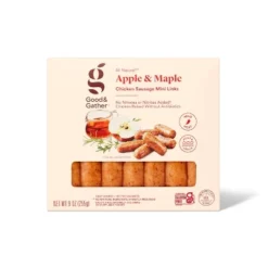 Apple & Maple Breakfast Chicken Sausage Mini Links - 9oz - Good & Gather™ -Good And Gather Store GUEST 75cb040f c5db 451a b974 d95c090c0c40