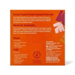 Naturally Flavored Maple Bourbon Light Roast Coffee Pods - 16ct - Good & Gather™