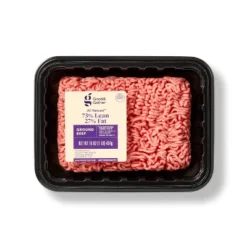 73/27 Ground Beef - 1lb - Good & Gather™ 5 73/27 Ground Beef - 1lb - Good & Gather™ -Good And Gather Store GUEST 7cd8704b 06b0 4d07 bddd f3dca526a571
