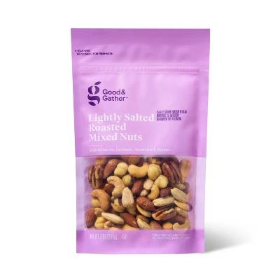 Lightly Salted Roasted Mixed Nuts - 9oz - Good & Gather™ 3 Lightly Salted Roasted Mixed Nuts - 9oz - Good & Gather™ - Image 3