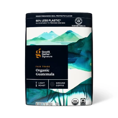 Signature Organic Guatemalan Light Roast Ground Coffee - 12oz - Good & Gather™ 4 Signature Organic Guatemalan Light Roast Ground Coffee - 12oz - Good & Gather™ - Image 4