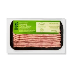 Applewood Smoked Uncured Turkey Bacon - 8oz - Good & Gather™ -Good And Gather Store GUEST 8262bde3 245f 443d bb61 73219ecbd518