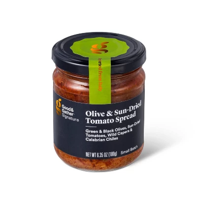 Signature Olive & Sundried Tomato Spread With Wild Capers - 6.35oz - Good & Gather™ 3 Signature Olive & Sundried Tomato Spread With Wild Capers - 6.35oz - Good & Gather™ - Image 3