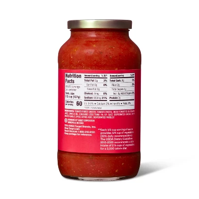 Marinara Pasta Sauce - 23oz - Good & Gather™ 1 Marinara Pasta Sauce - 23oz - Good & Gather™